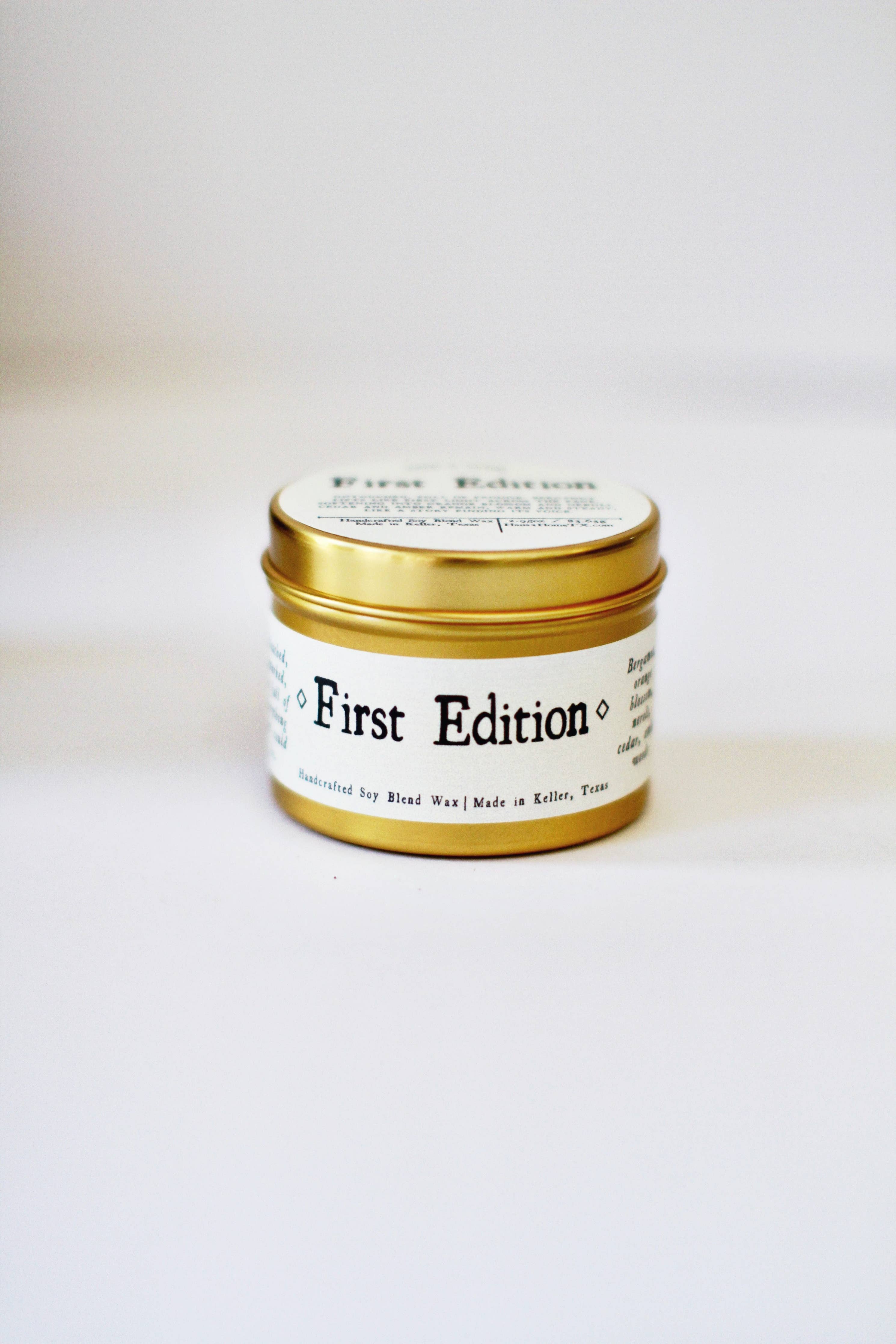 First Edition Candle | Rice Steam, Mimosa & Soft Woods