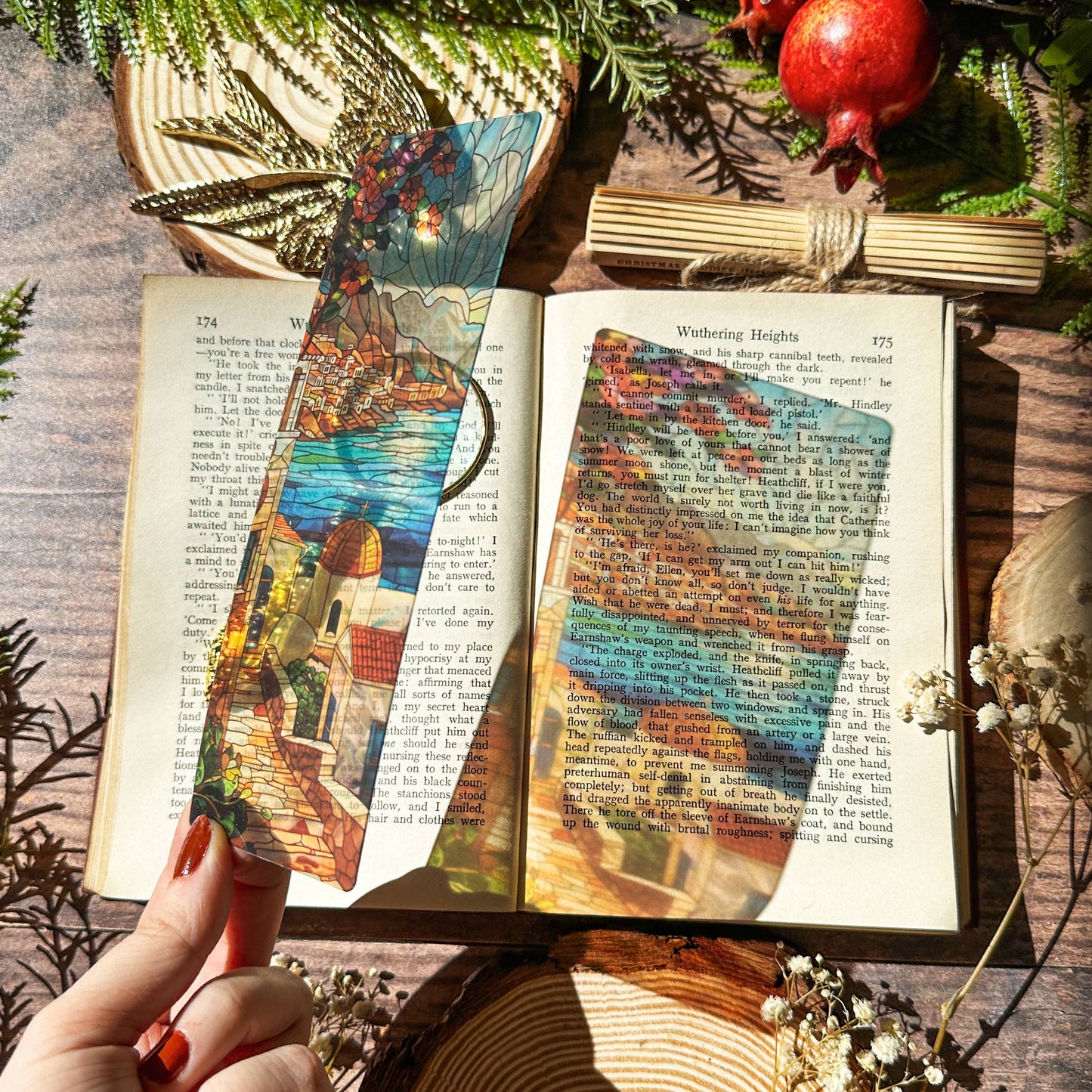 Summer Court (ACOTAR) Stained Glass Bookmarks