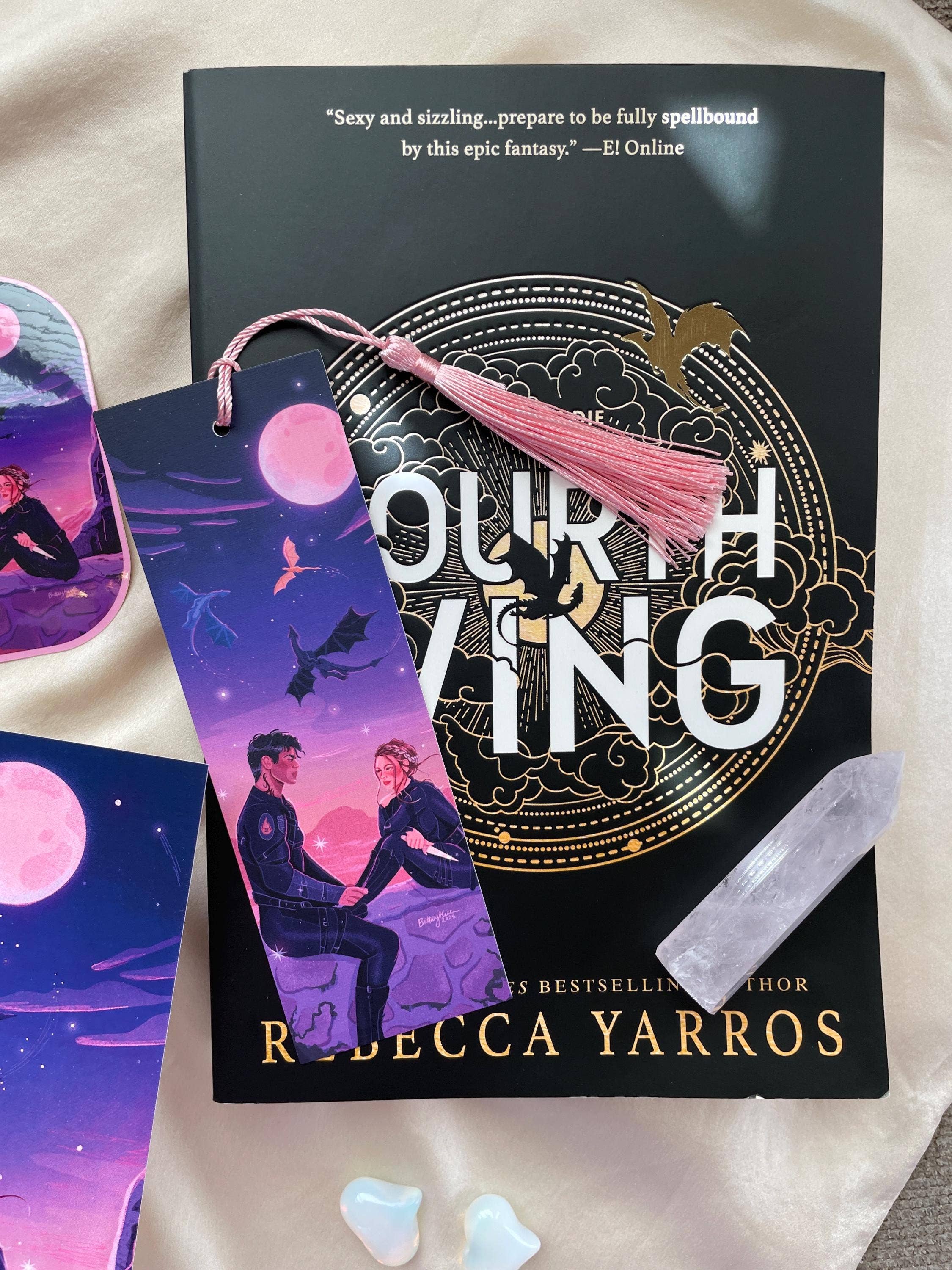 Fourth Wing Bookmark