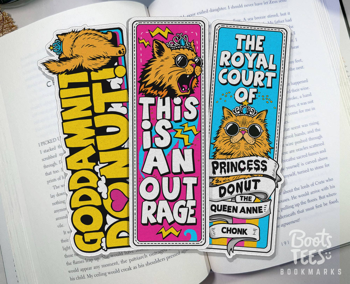 Dungeon Crawler Carl Bookmarks, 6" Princess Donut, Reading