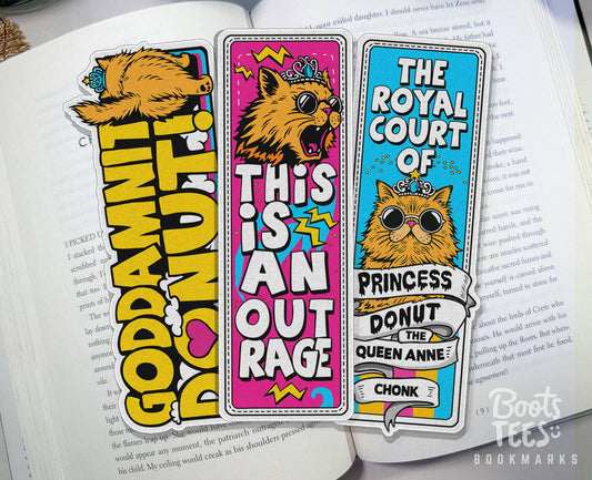 Dungeon Crawler Carl Bookmarks, 6" Princess Donut, Reading