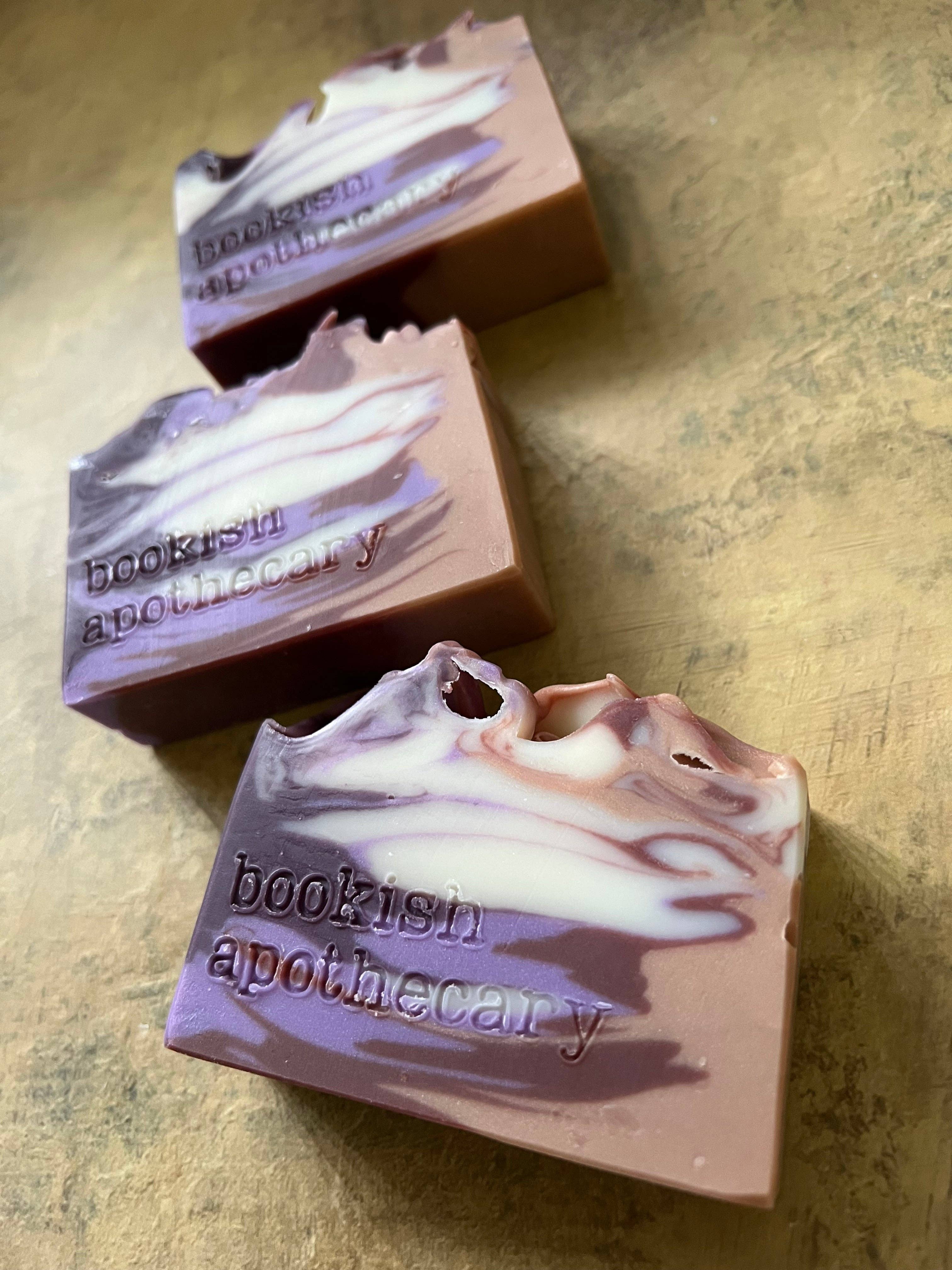 Cozy Fantasy Book Lover Handmade Soap - Book Trope