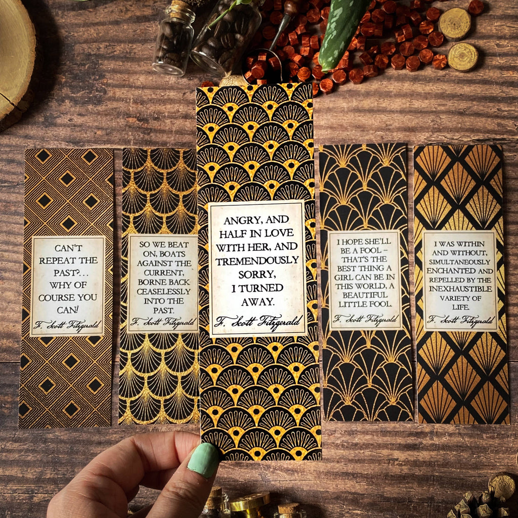 The Great Gatsby Bookmark Collection