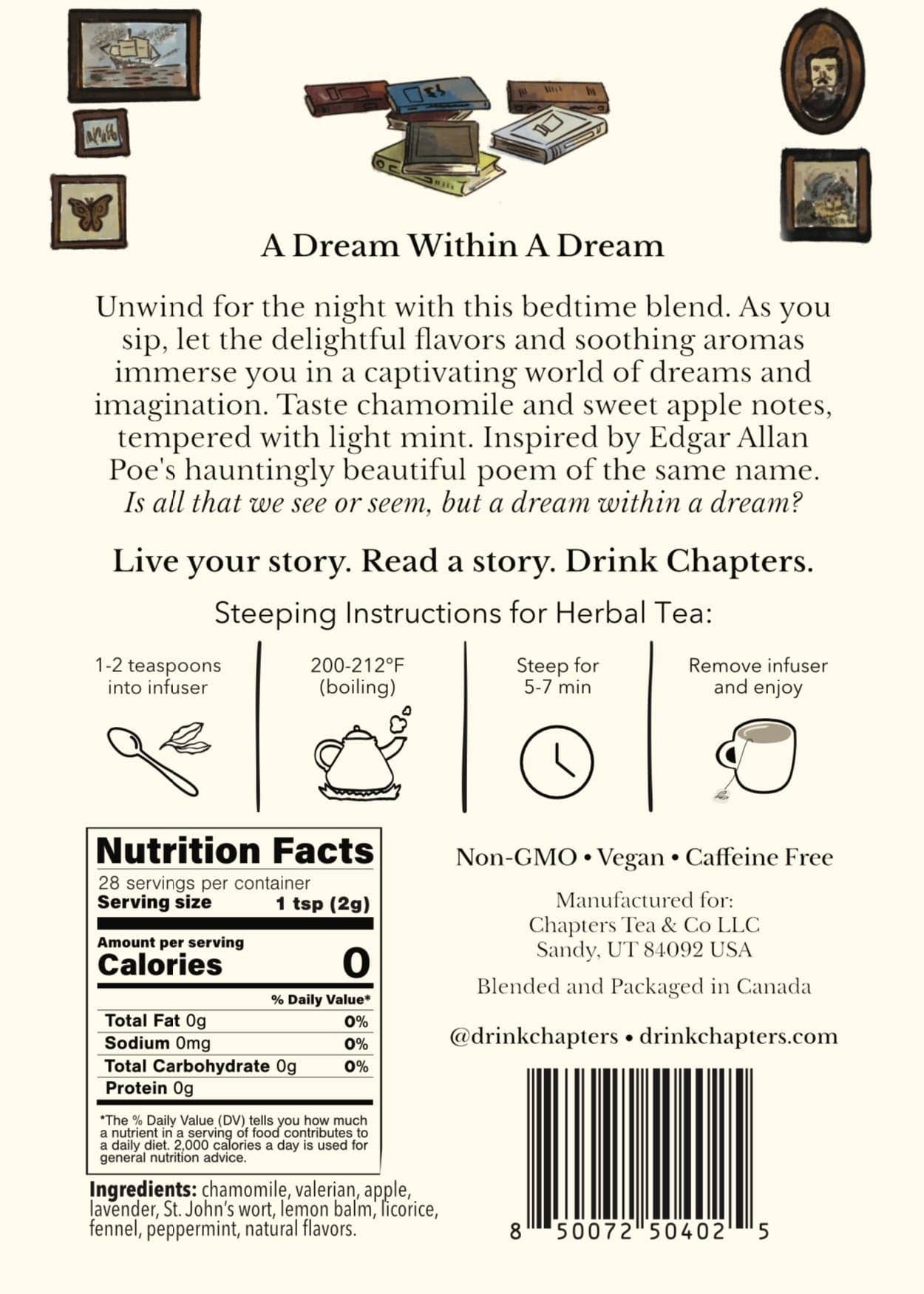 A Dream Within a Dream with Egyptian Chamomile (Warehouse Edition)