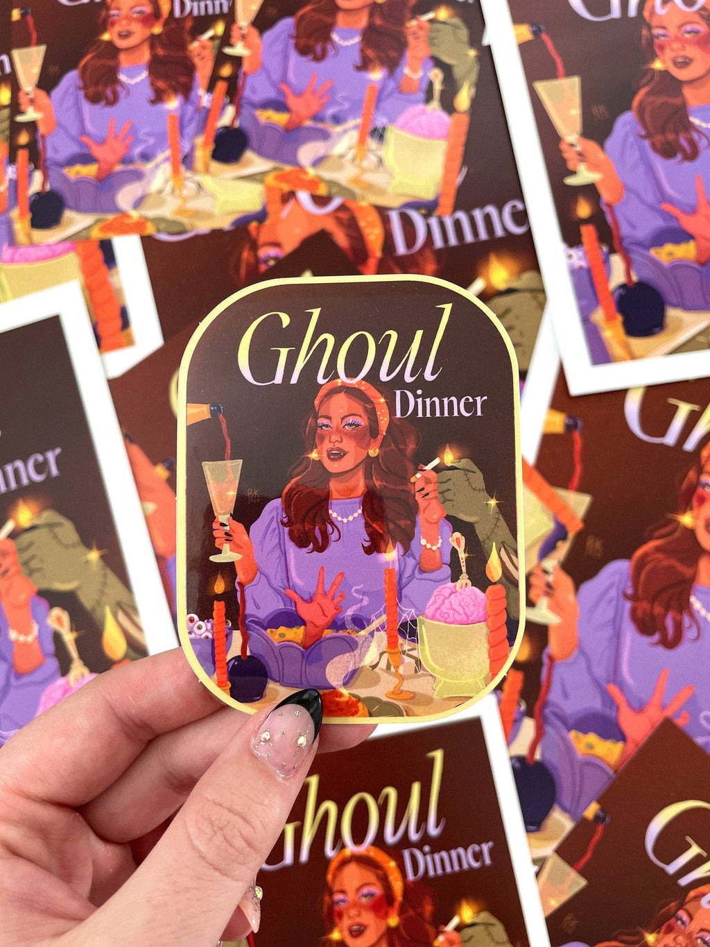Ghoul Dinner Sticker