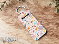 Stars Hallow Chapstick Holder Keychain
