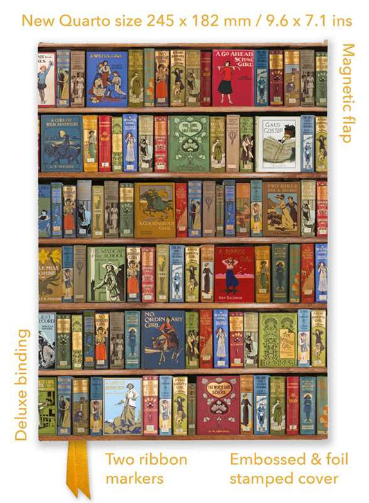 Bodleian Libraries: High Jinks Bookshelves (Foiled Quarto Journal) by