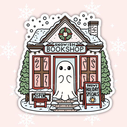 Snowish Bookshop Sticker