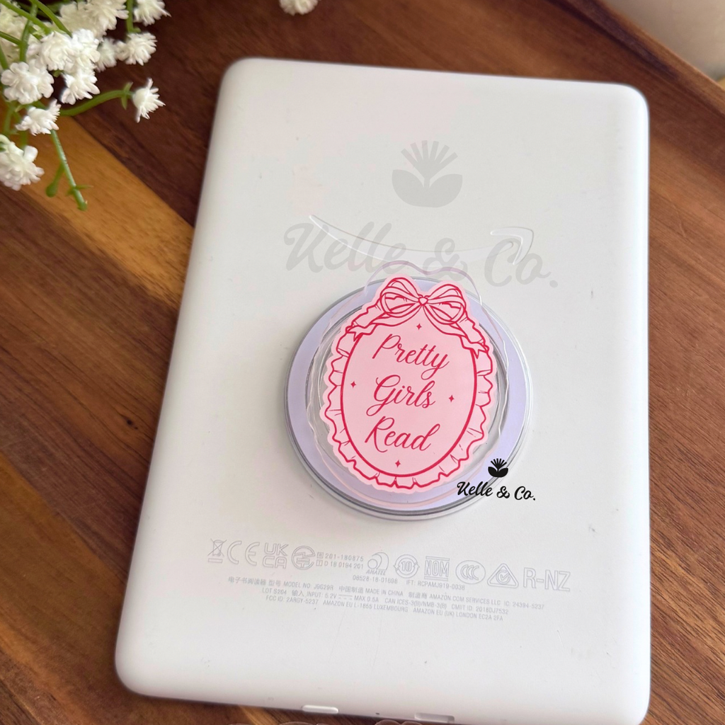 Pretty girls read kindle grip | Kindle case | book lover