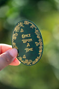 Once Upon a Time Waterproof Vinyl Sticker | Bookish