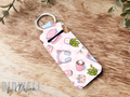 Cozy Gamer Chapstick Holder Keychain