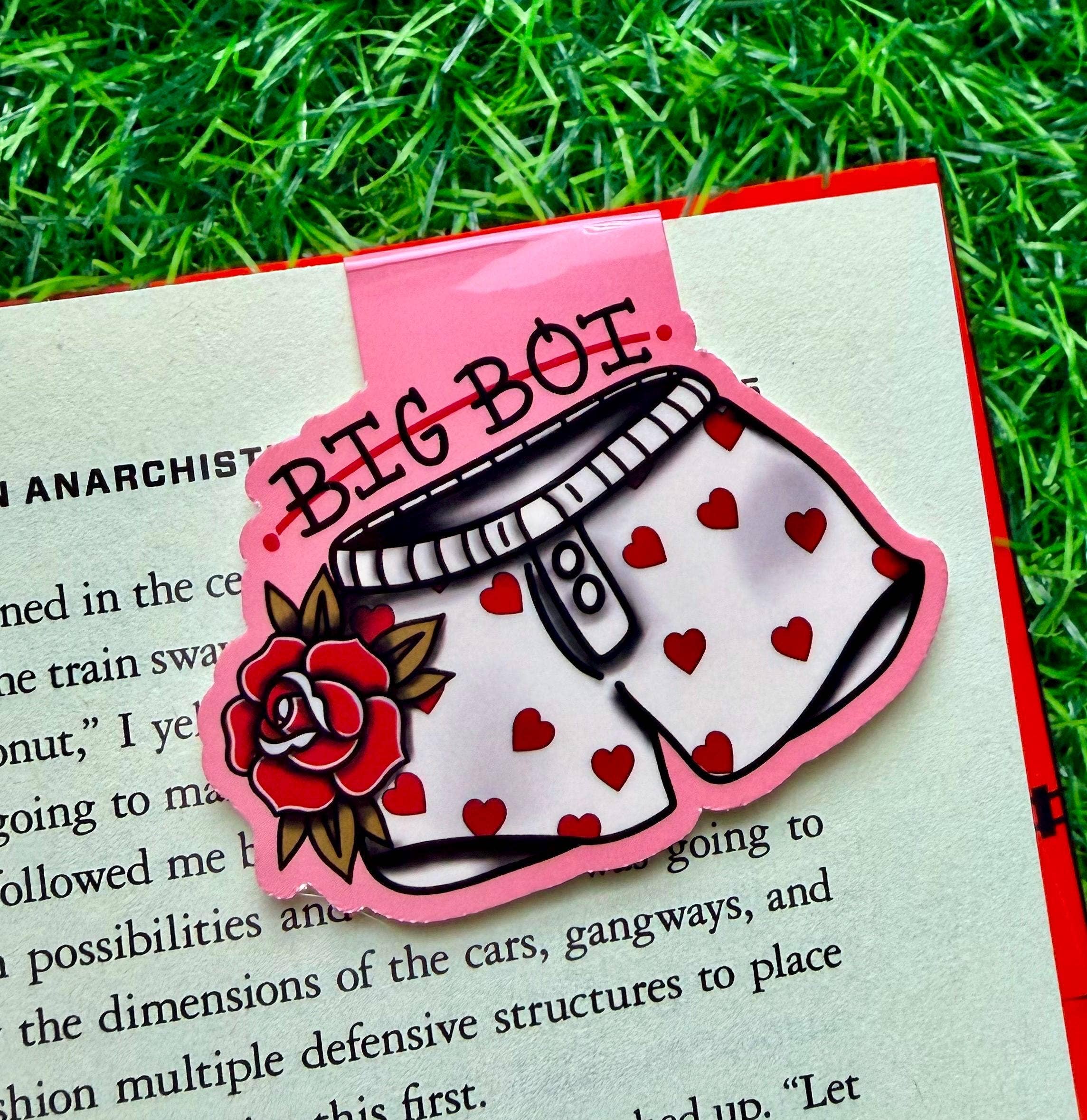 Carls Big Boi Dungeon Crawler Magnetic Bookmark