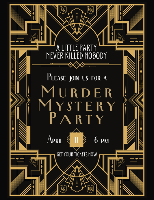 1920s Murder Mystery Event: Death of a Gangster
