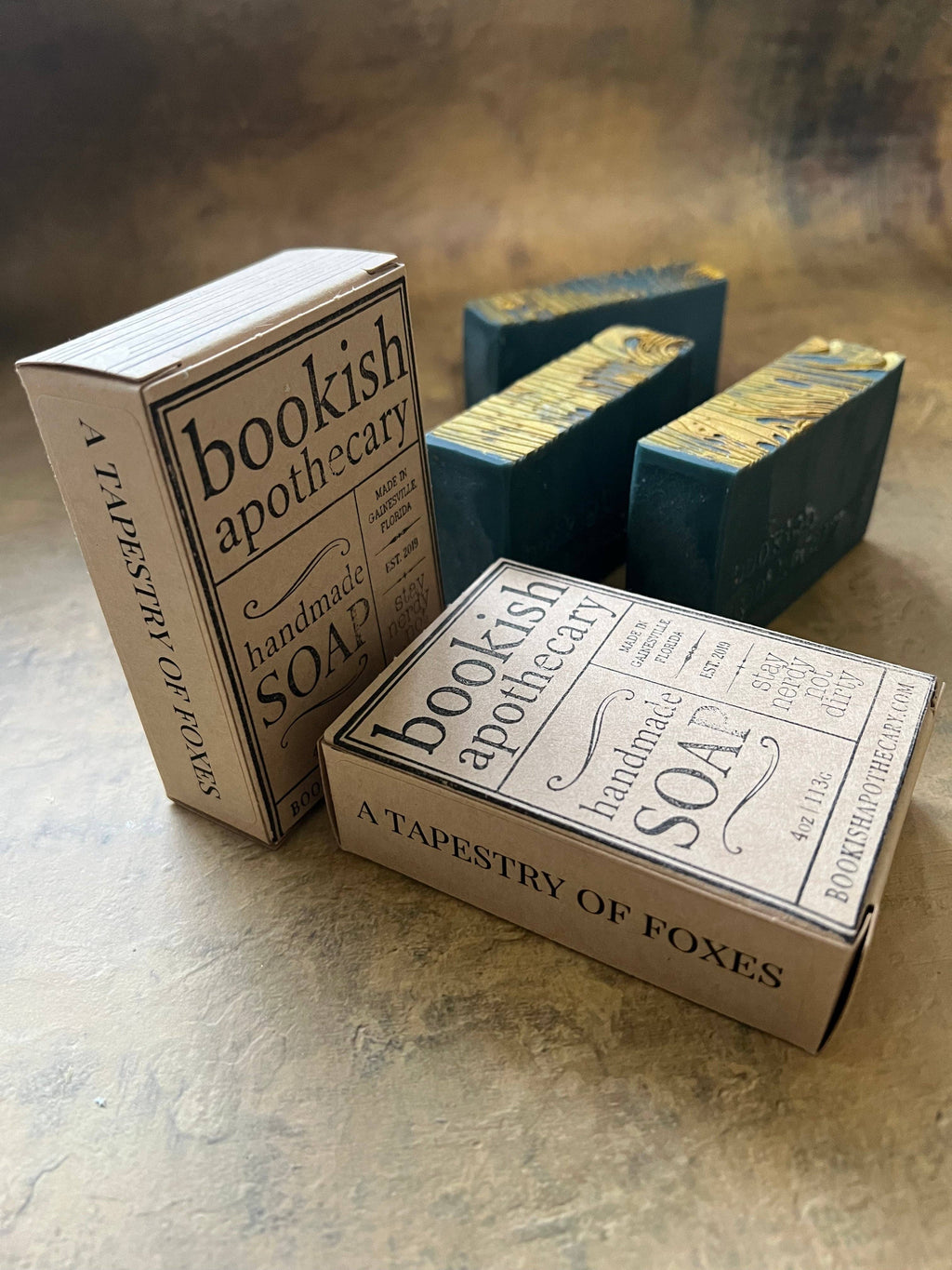 A Tapestry of Foxes Book Lover Handmad Soap - Wild Reverence