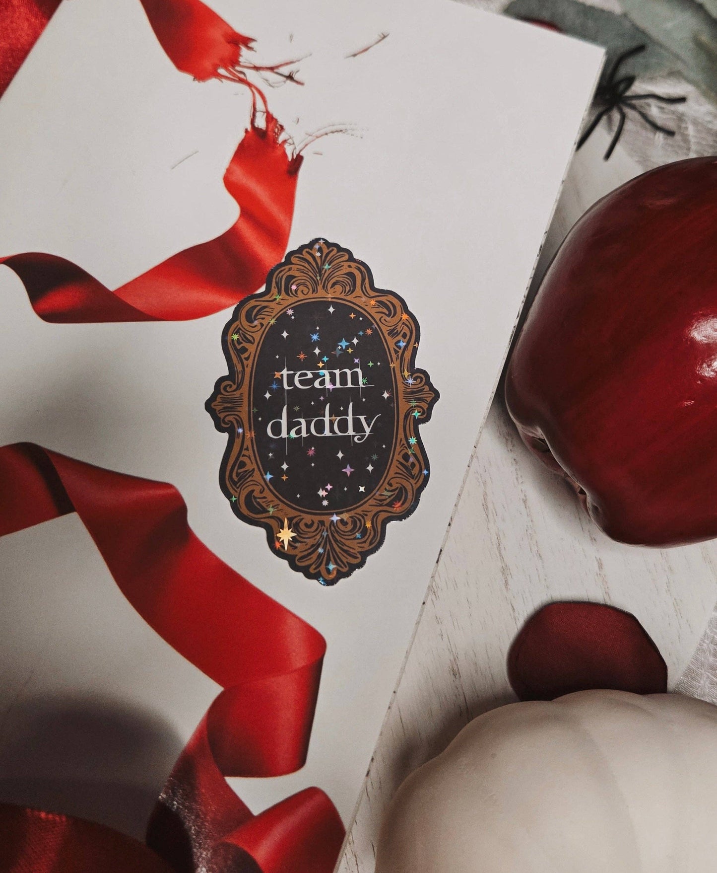 Twilight Team Daddy Bookish Sticker