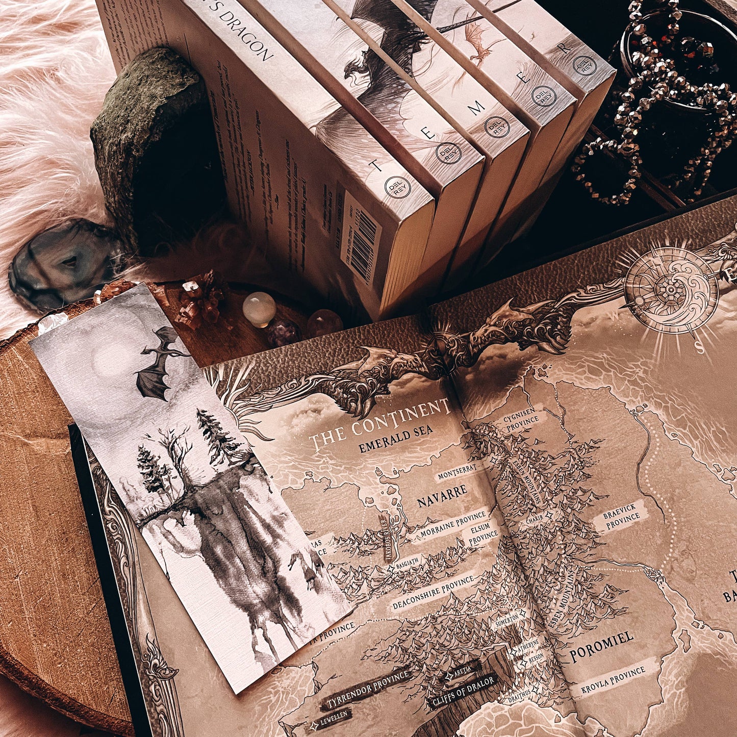 Dragon Landscape Bookmark