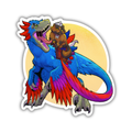 Princess Donut and Mongo Sticker | Dungeon Crawler Carl