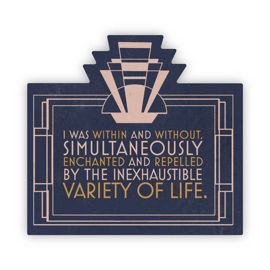 I Was Within and Without, Simultaneously Enchanted and Repe