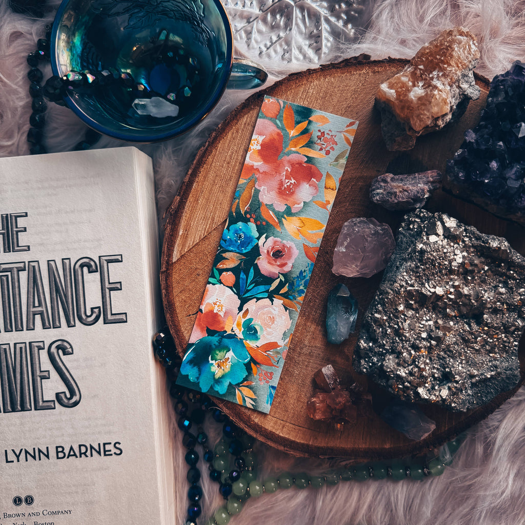 Colorful Floral Bookmark