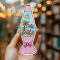 Beach Lava Lamp Bookmark | Summer Reading