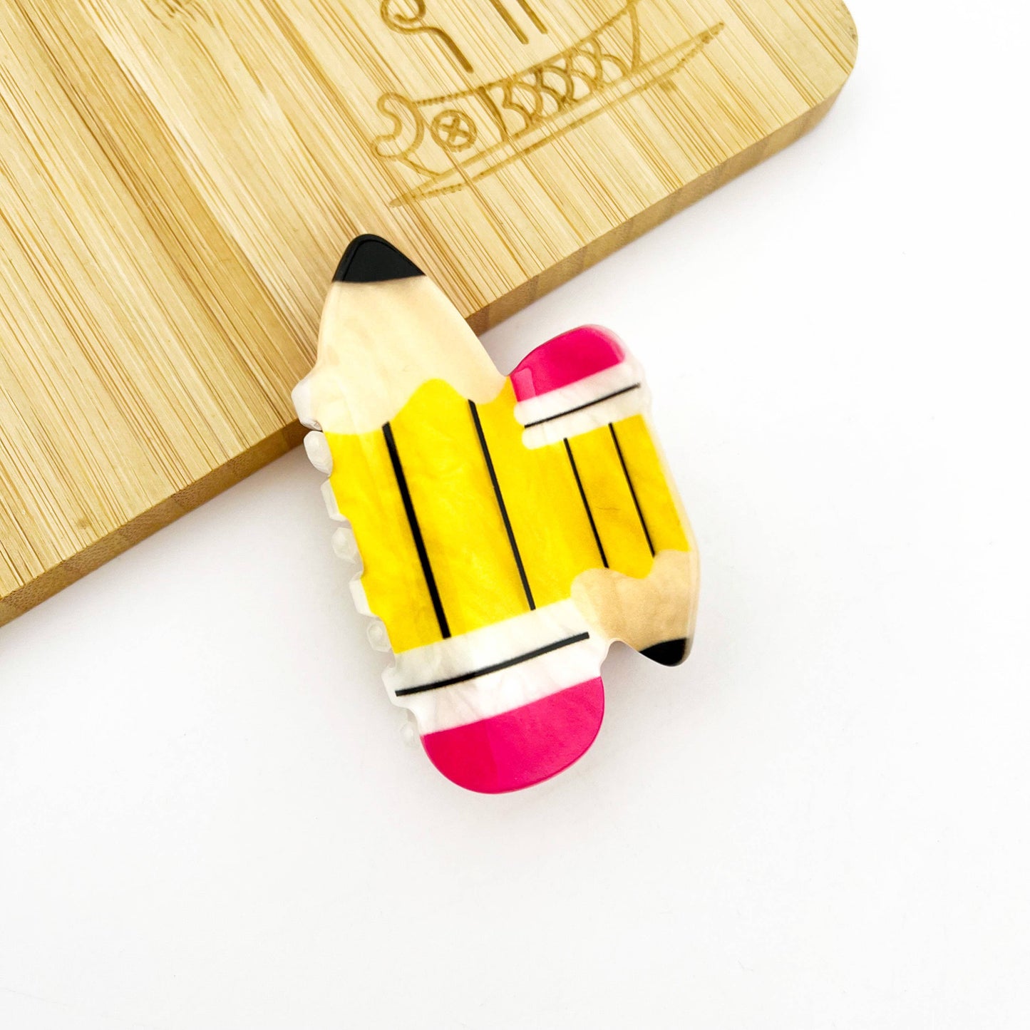 Pencil Claw Clip, Stationery Hair Clip