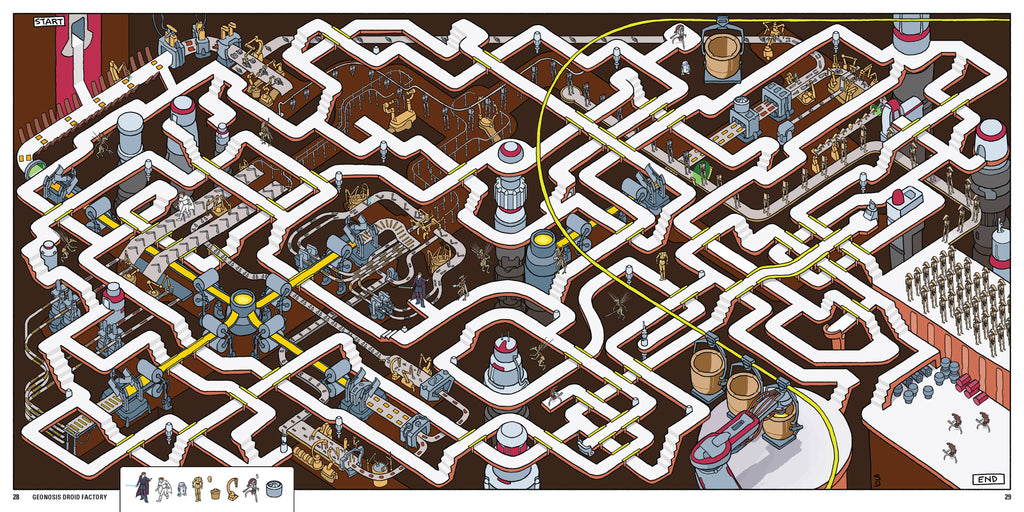 Star Wars Mazes