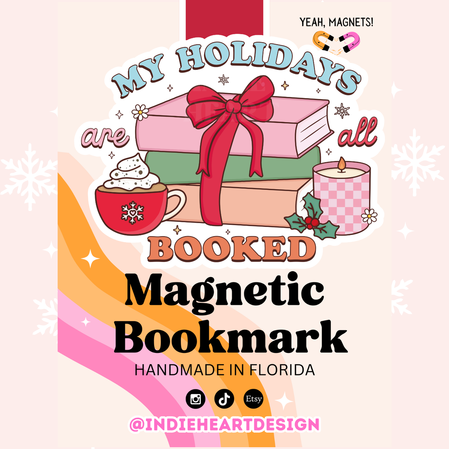 My Holidays Are Booked Magnetic Bookmark 