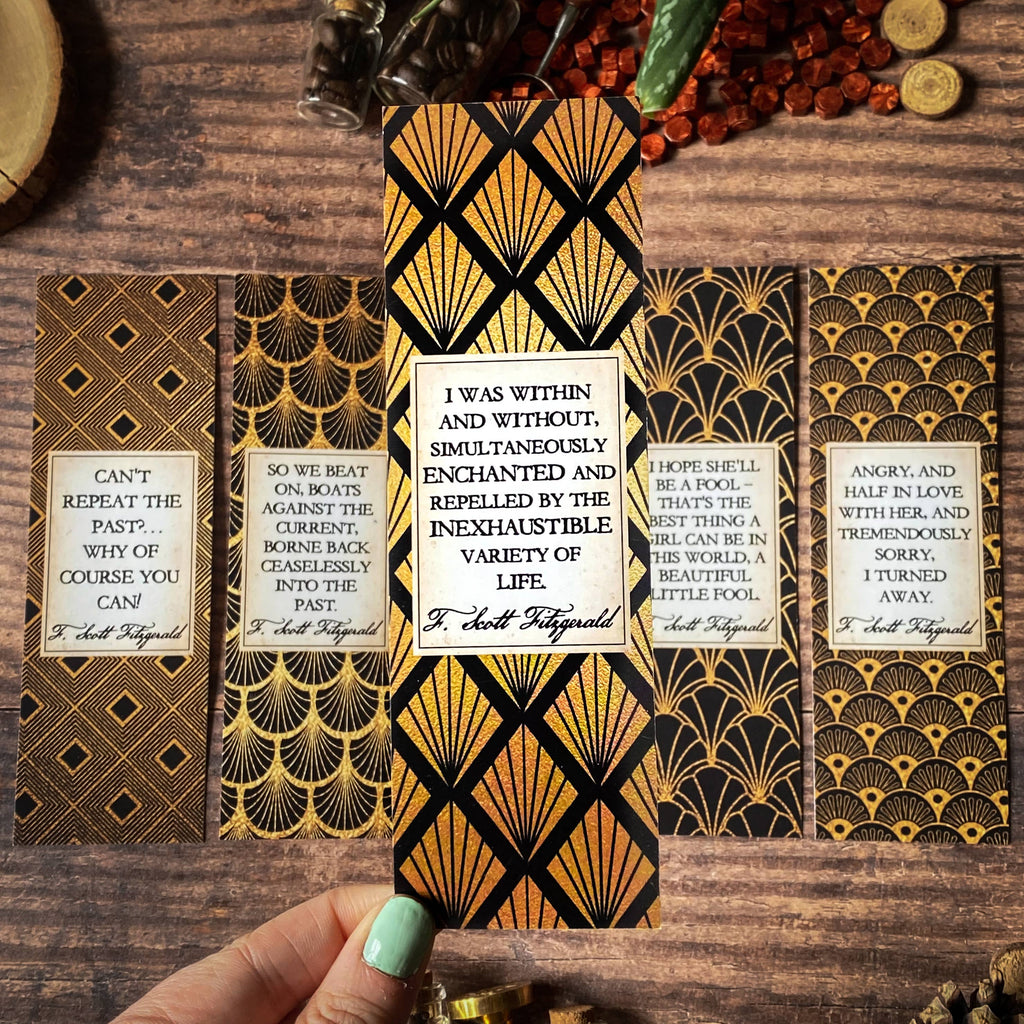 The Great Gatsby Bookmark Collection