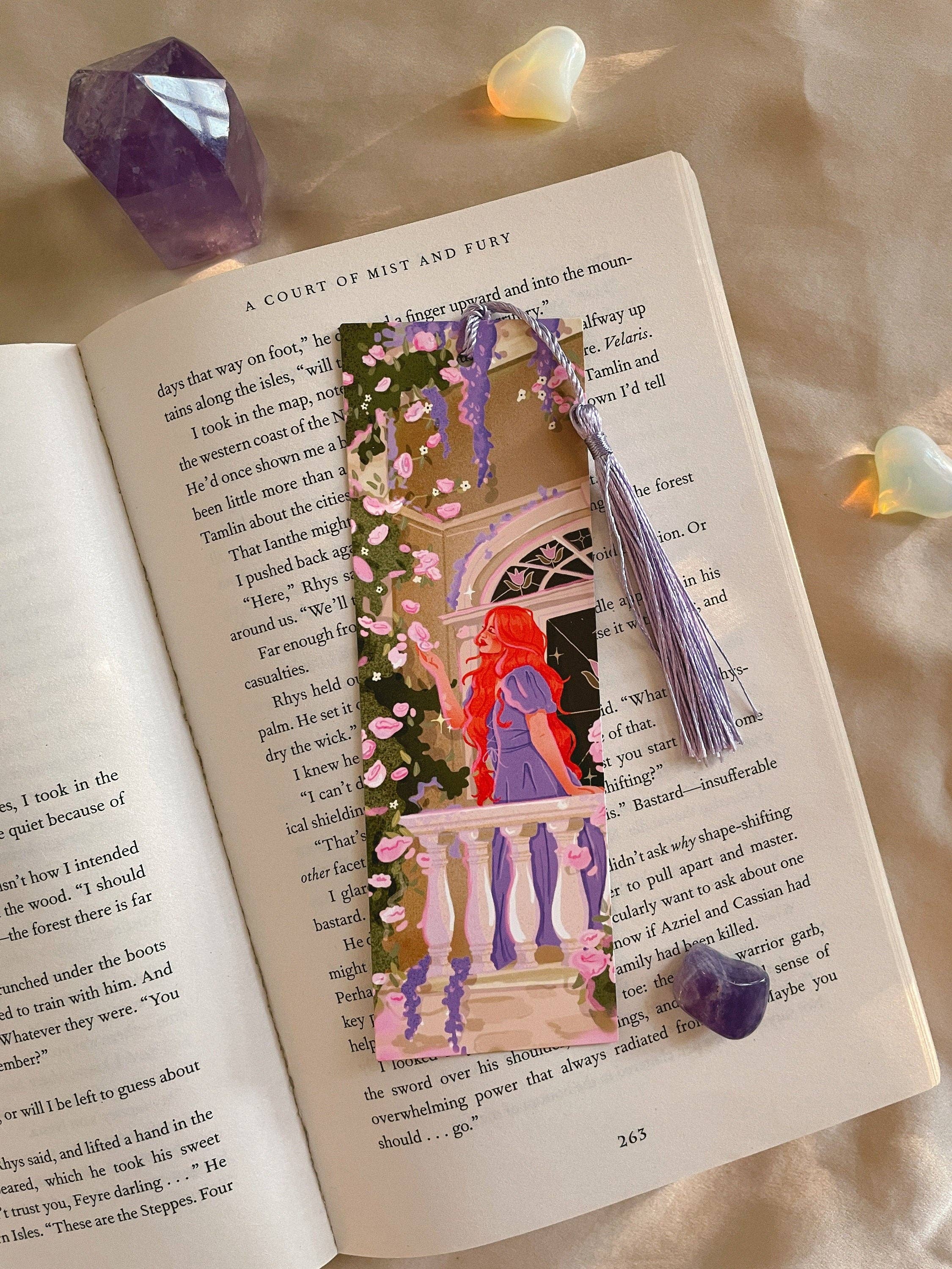 Balcony Blossoms Bookmark
