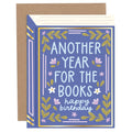 Another Year Book Birthday Greeting Card