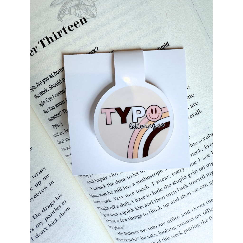Dark Romance romantic magnetic bookmark