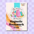 My Summer Is Booked Magnetic Bookmark