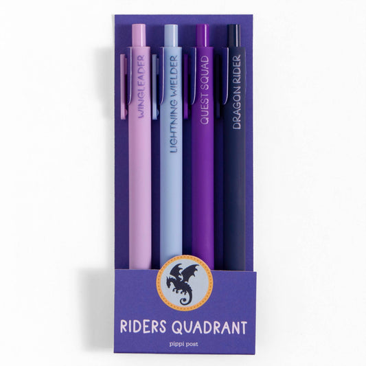 Romantasy Riders Quadrant Pen Set