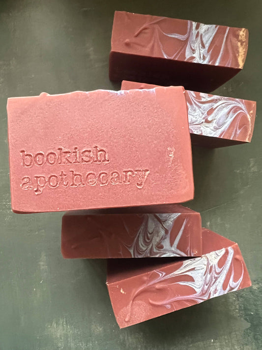 Smoke in the Margins Book Lover Handmade Soap