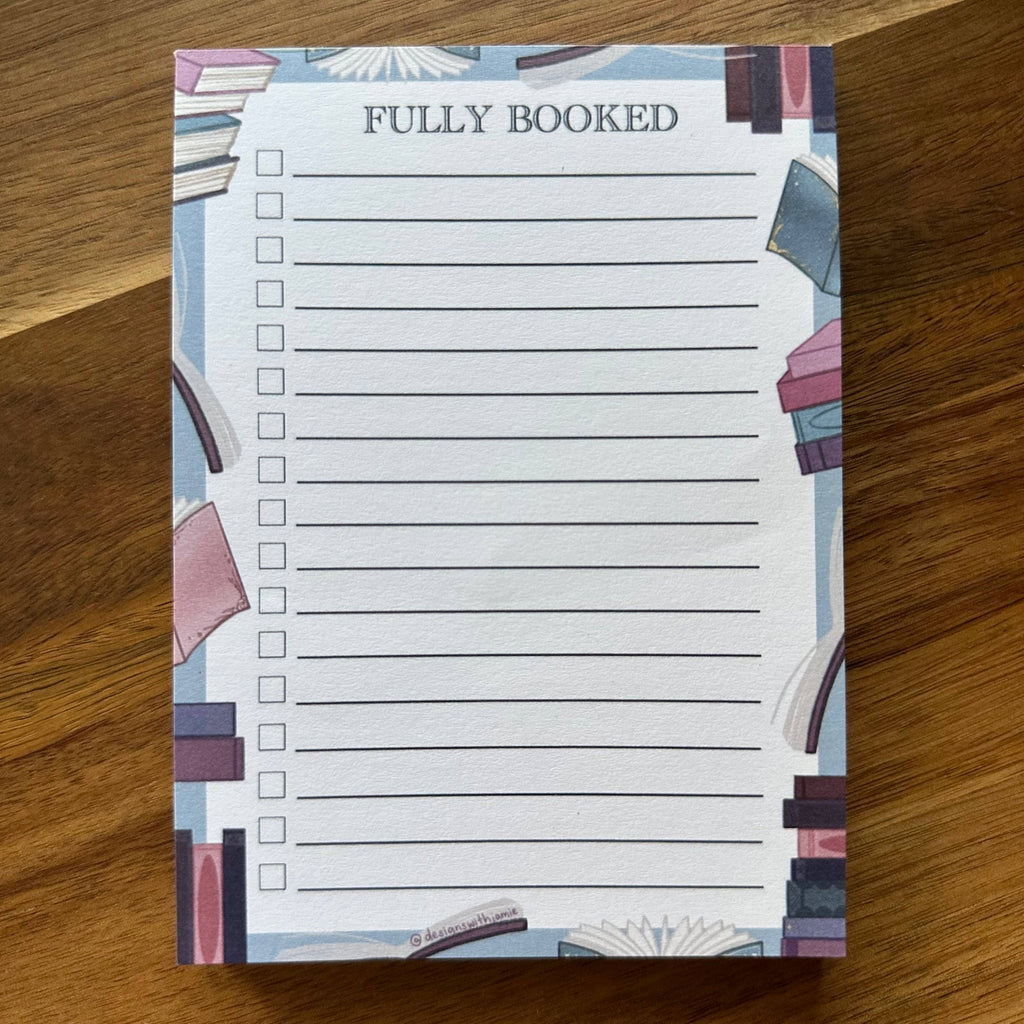 Fully Booked Notepad