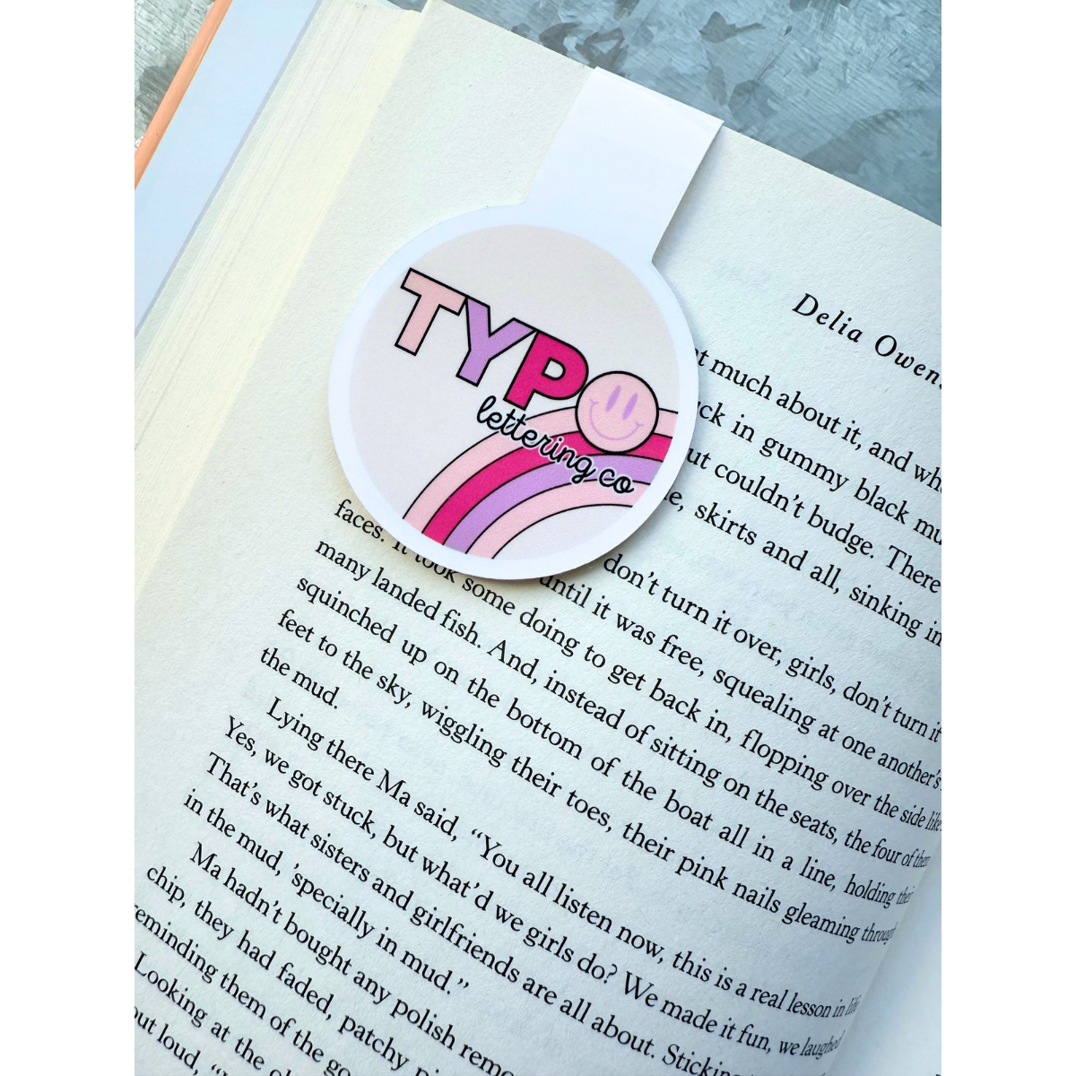 Hopeless romantic magnetic bookmark|romance bookmark