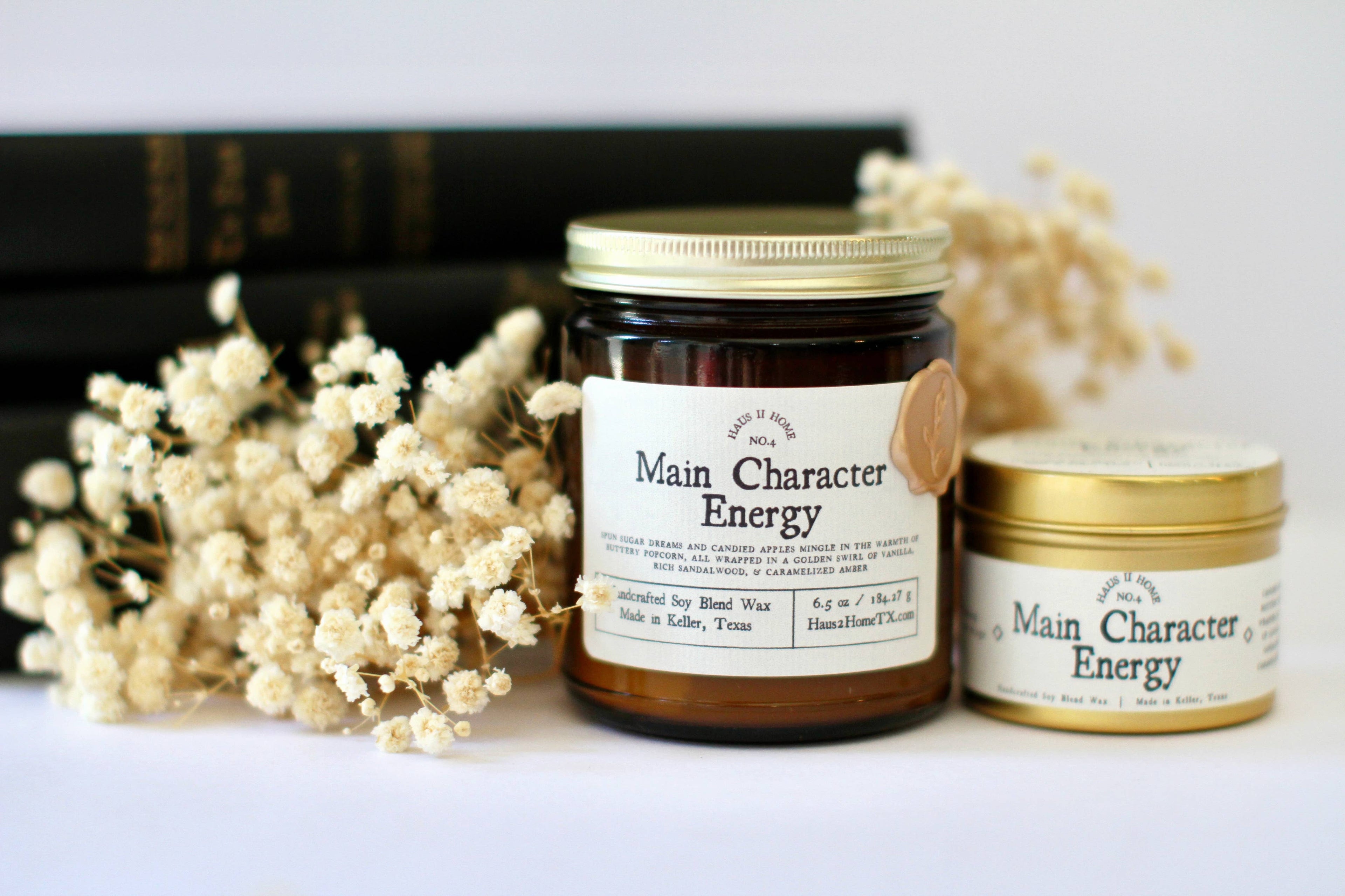 Main Character Energy | Gourmand Amber Candle