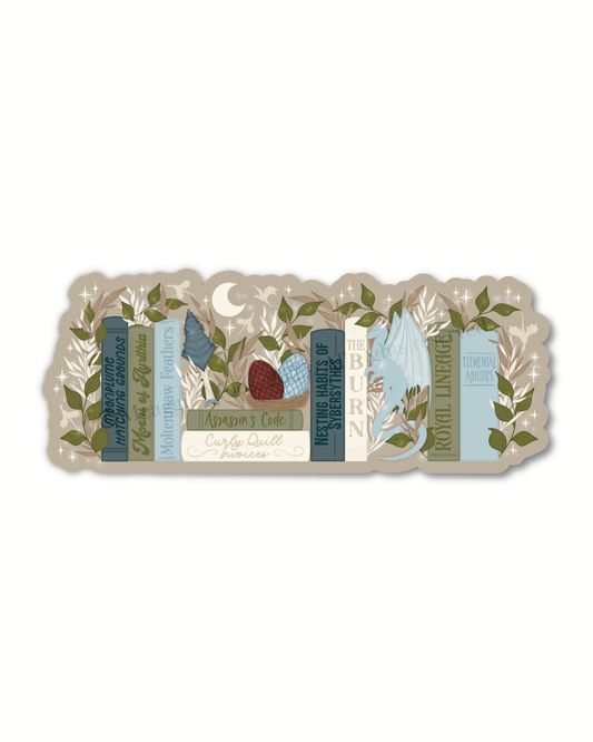PREORDER | When The Moon Hatched Bookshelf Die-Cut Bookmark