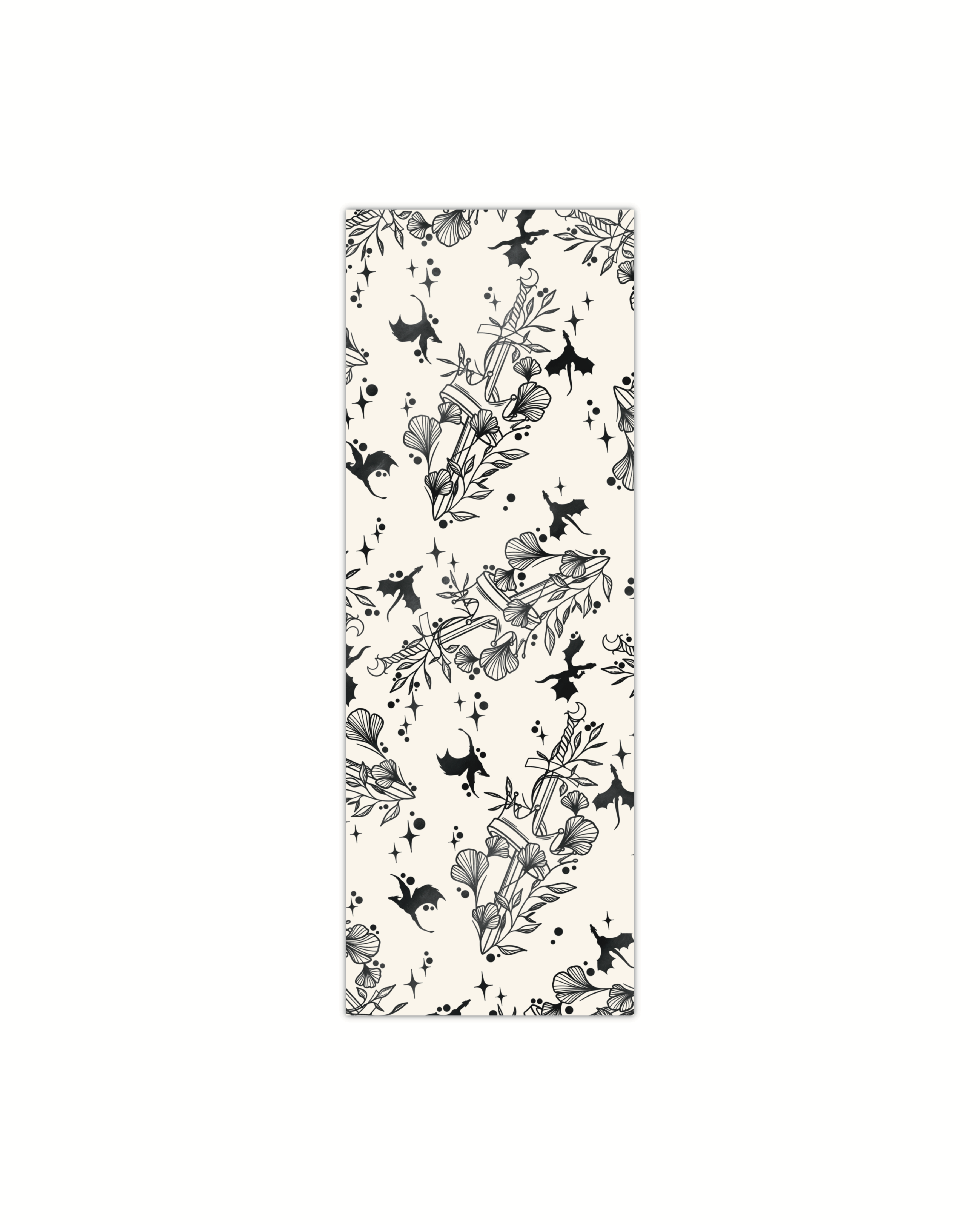 Ivory Swords Foil Bookmark