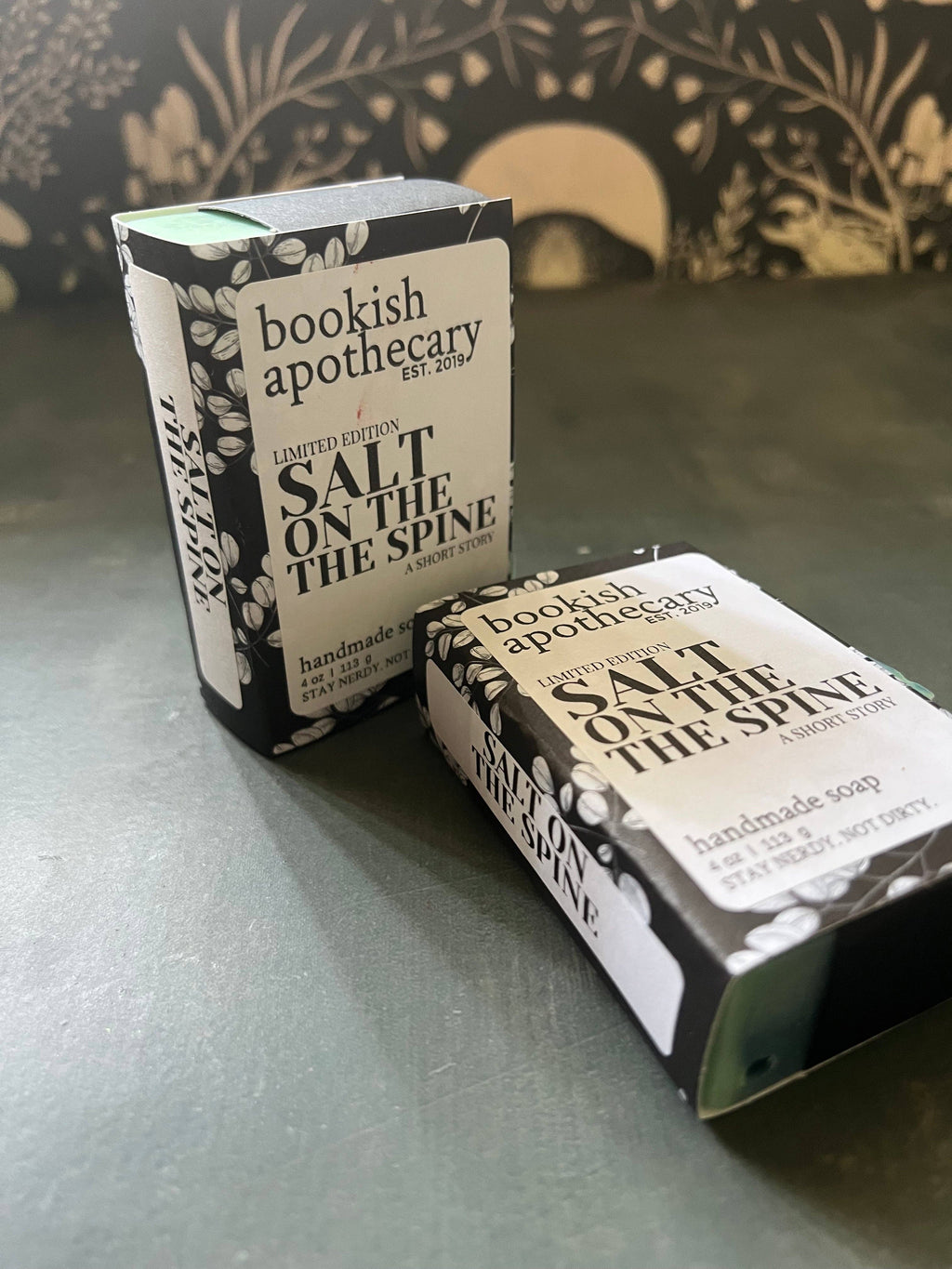 Salt on the Spine Book Lover Handmade Soap - Limited Edition