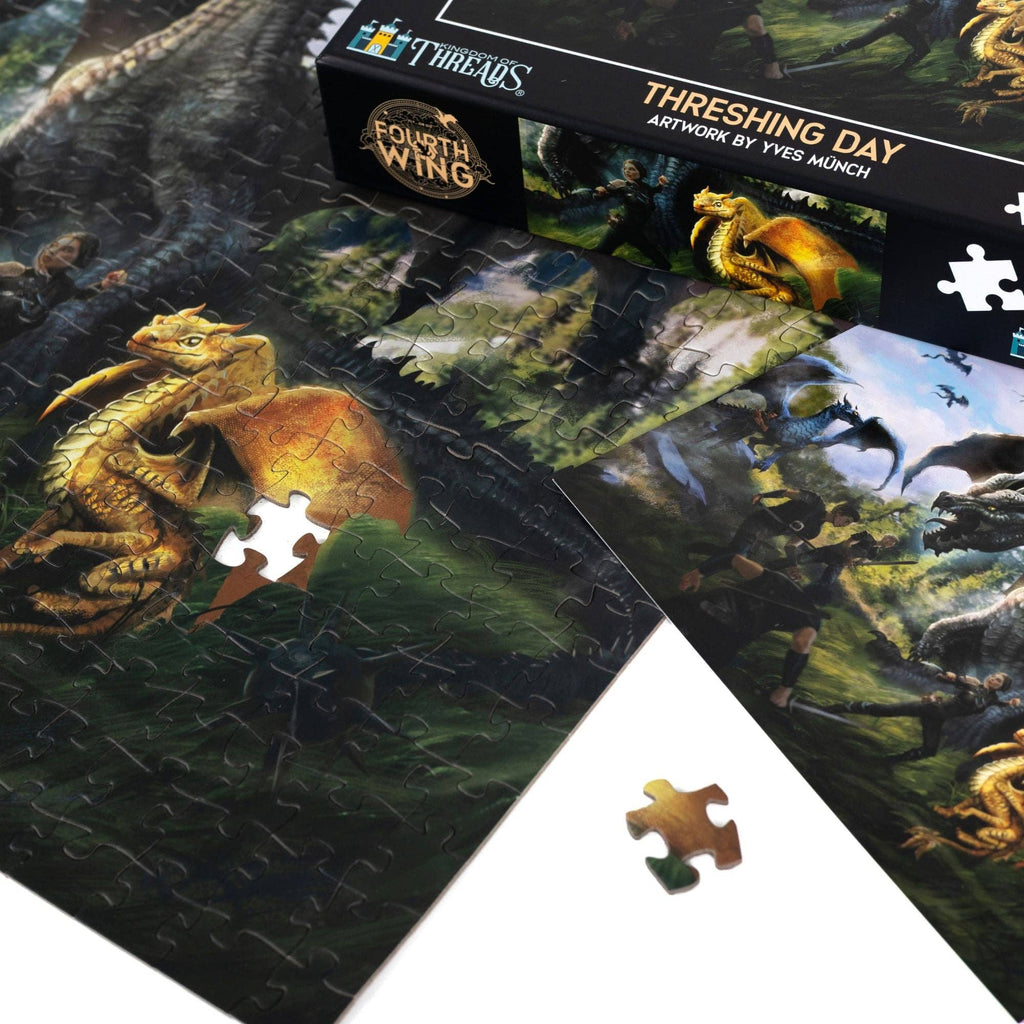 Threshing Day 500-Piece Puzzle | Fourth Wing