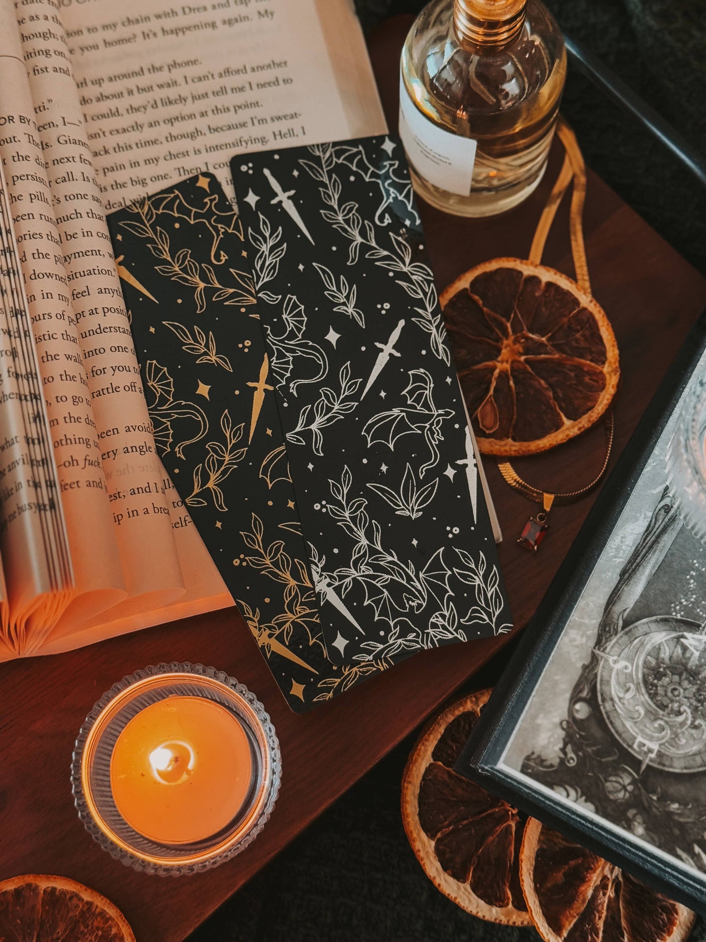 Fantasy Dragon Foil Bookmark