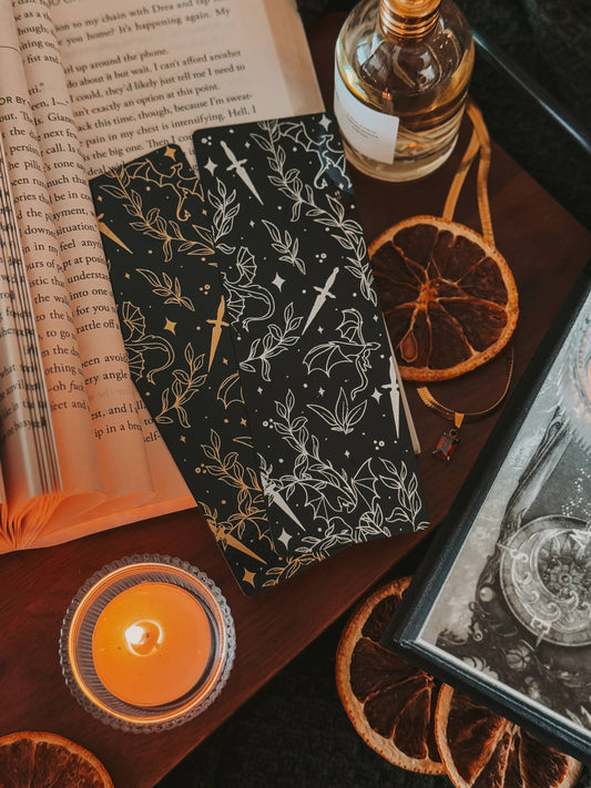 Fantasy Dragon Foil Bookmark