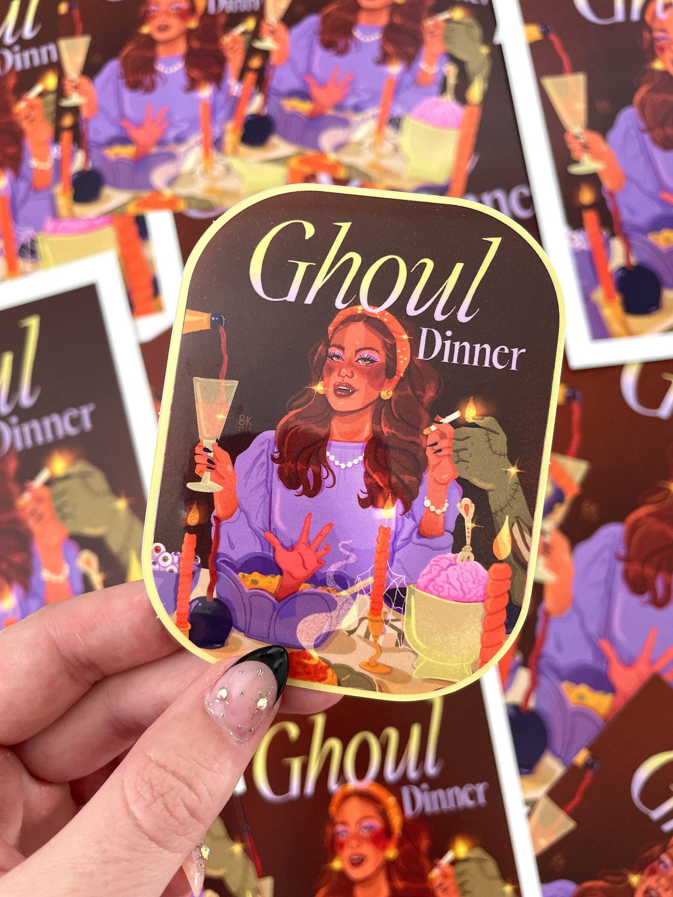 Ghoul Dinner Sticker