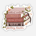 Fantasy Reader Sticker