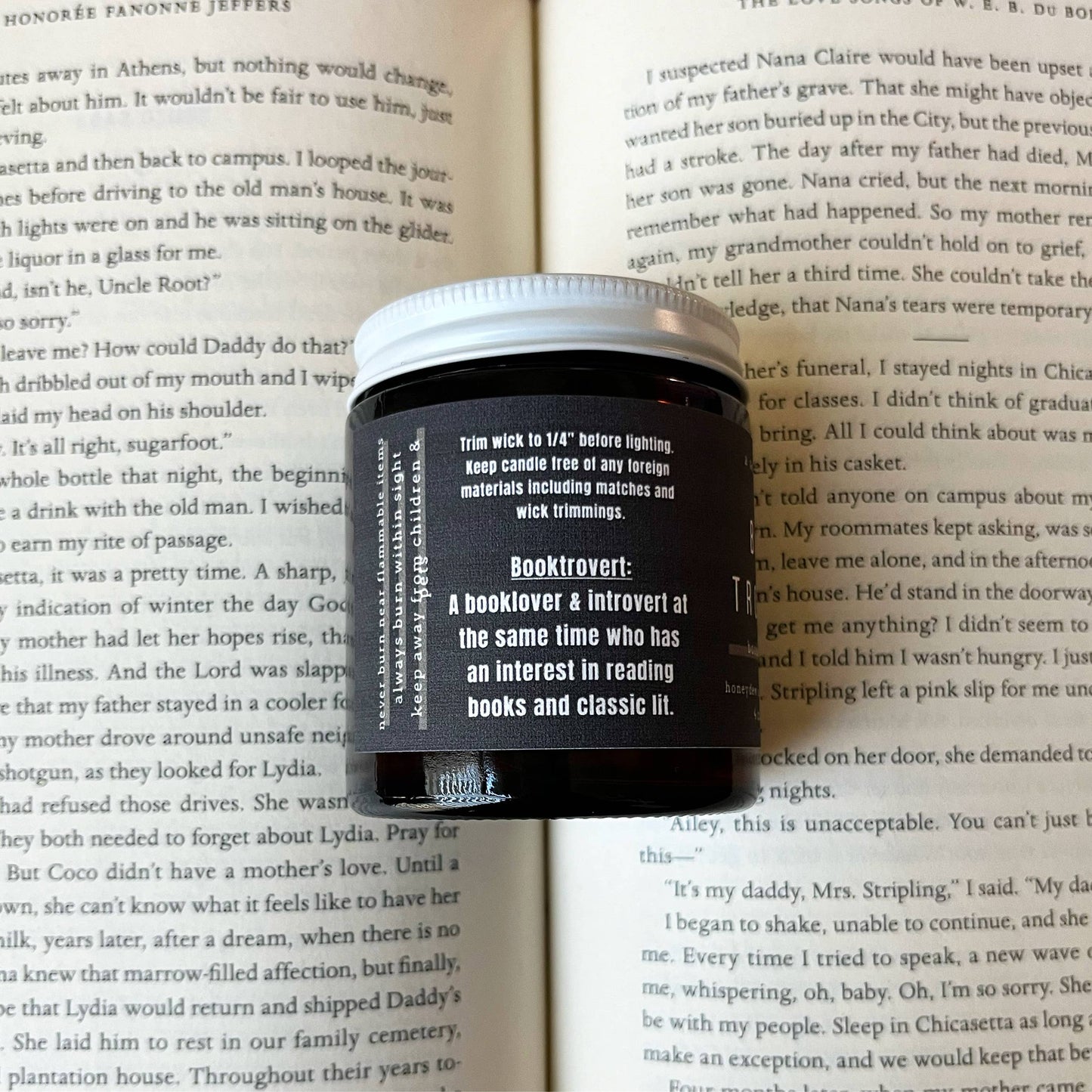 Booktrovert  -  Bookish Candle | Book Themed Candle