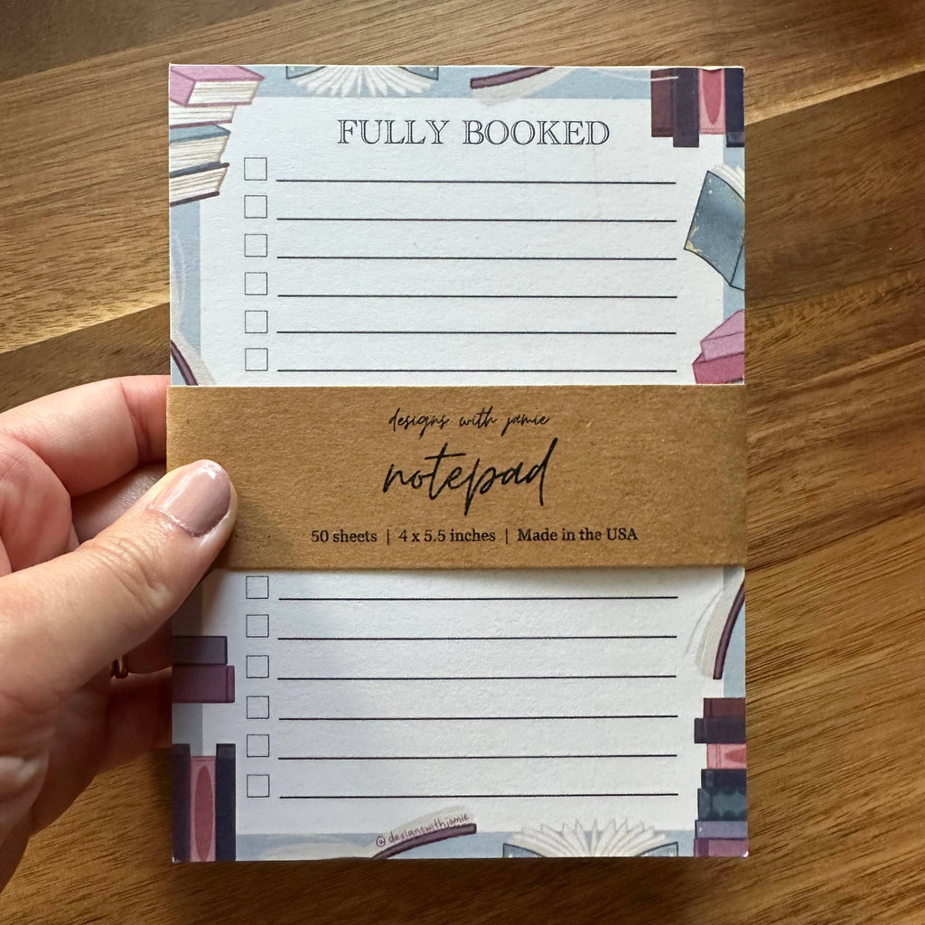 Fully Booked Notepad