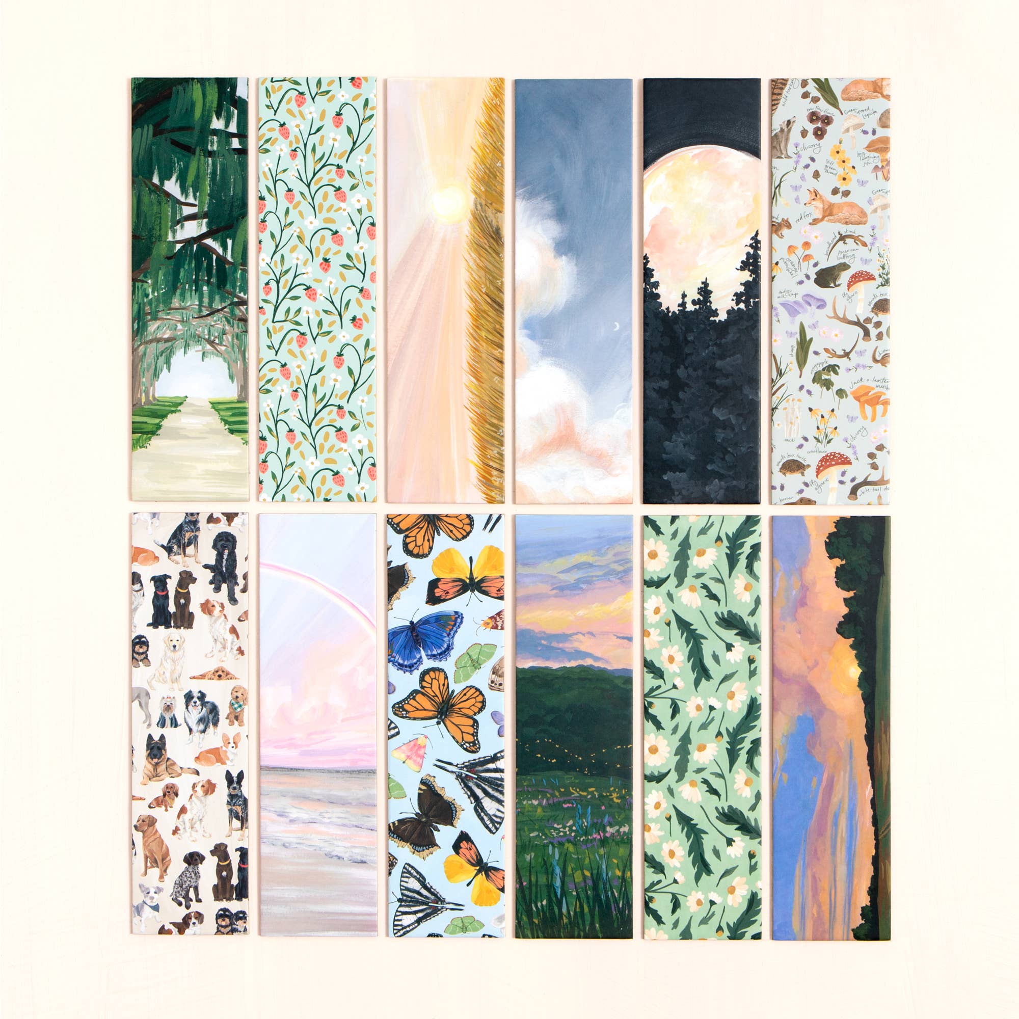 Full Moon Forest Bookmark