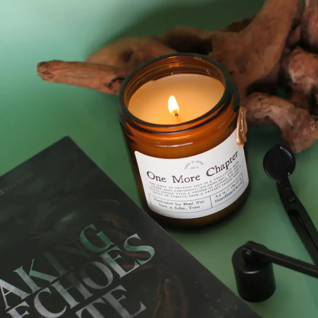 Hand-Poured Candle - One More Chapter