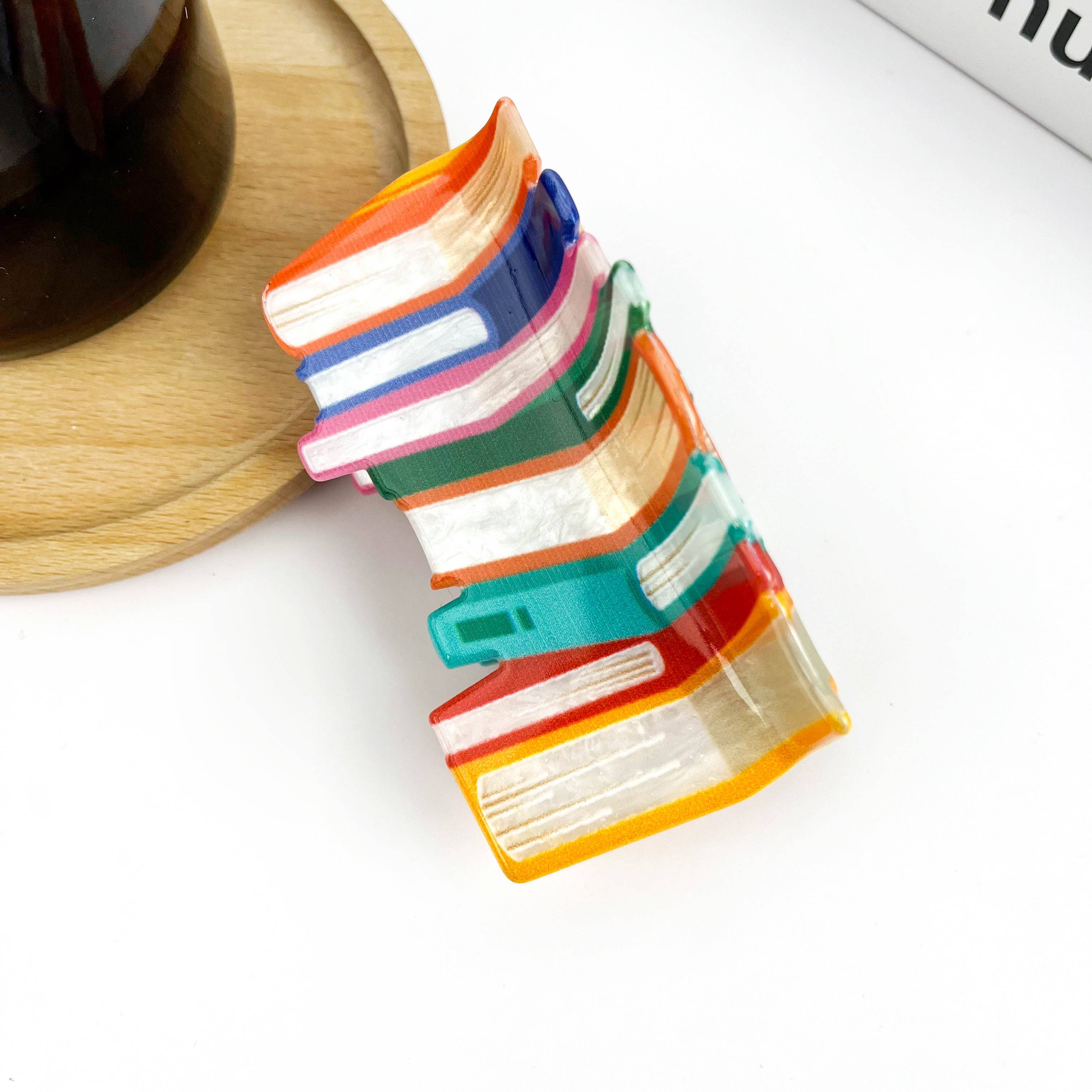 Book Hair Clip